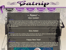 Tablet Screenshot of catnipmanga.com